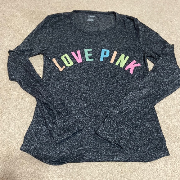 PINK Victoria's Secret Tops - BRAND NEW Pink Super Soft Long Sleeve T-shirt